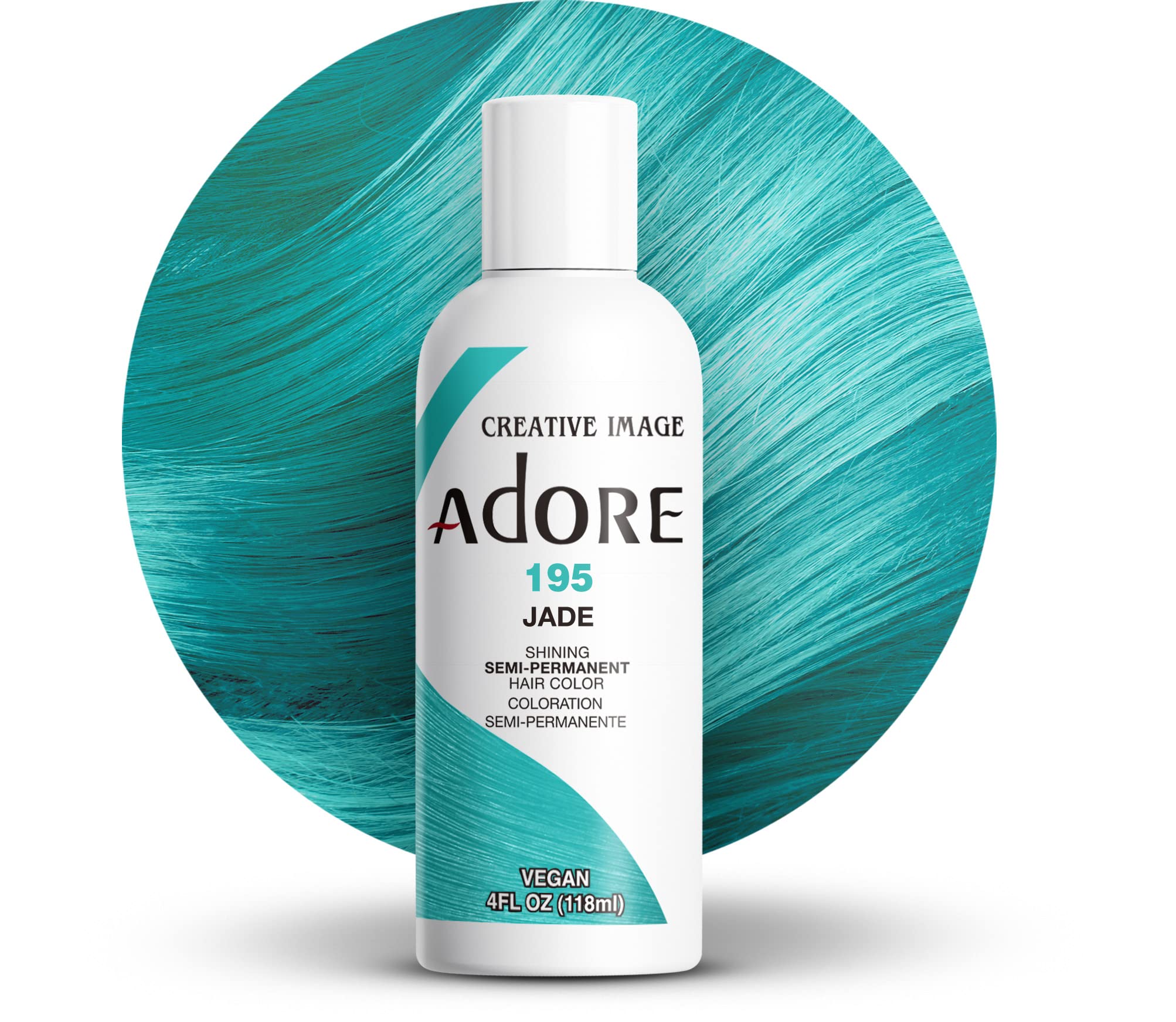 Adore Semi Permanent Hair Colour - 195 Jade