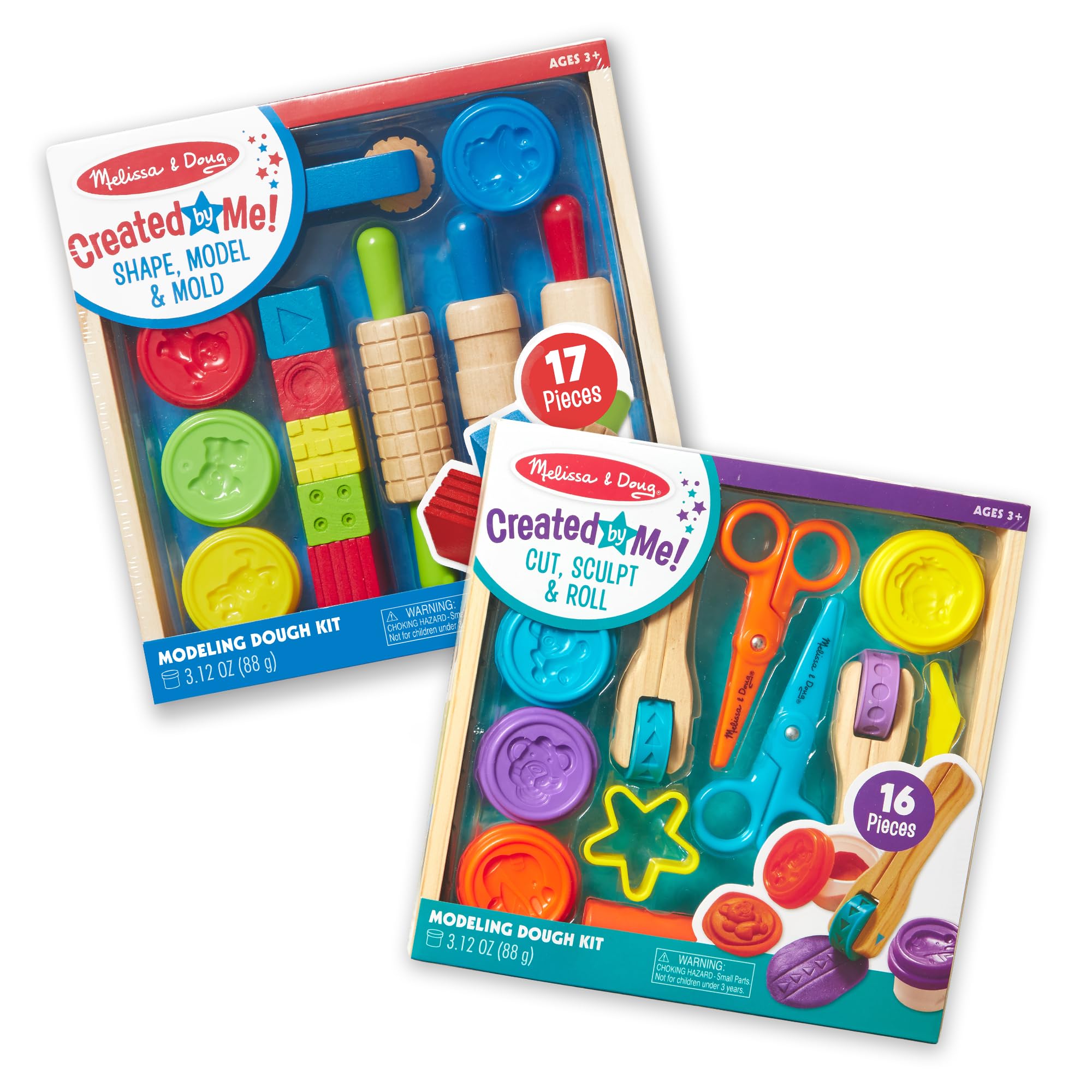 Melissa & Doug Clay Play Activity Set - With Sculpting Tools and 8 Tub