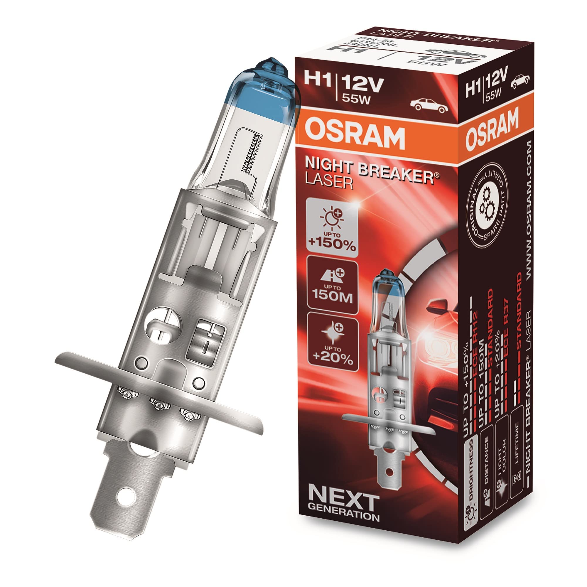 Osram Night Breaker Laser +150% H1 (Twin)