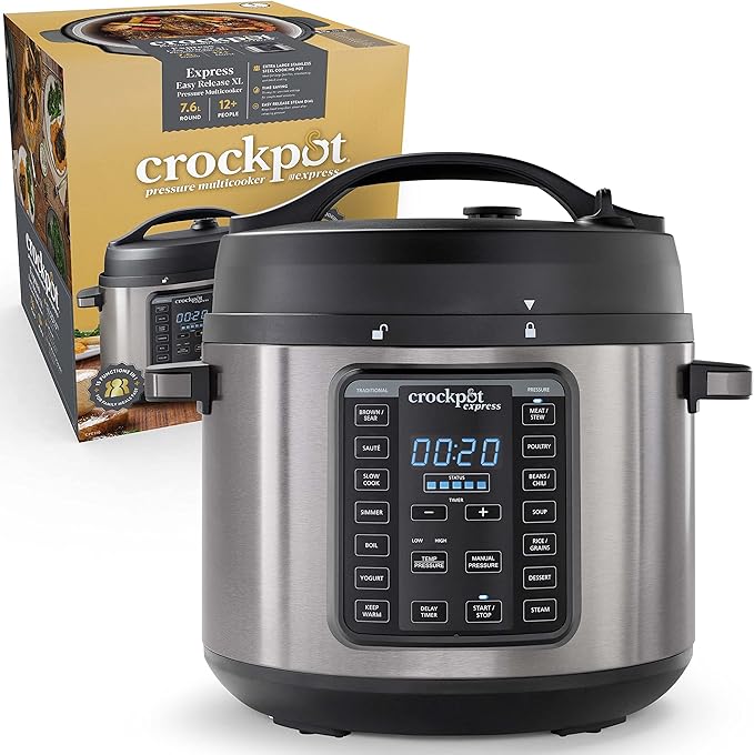 Crock Pot Express Easy Release XL Pressure Multicooker - CPE310