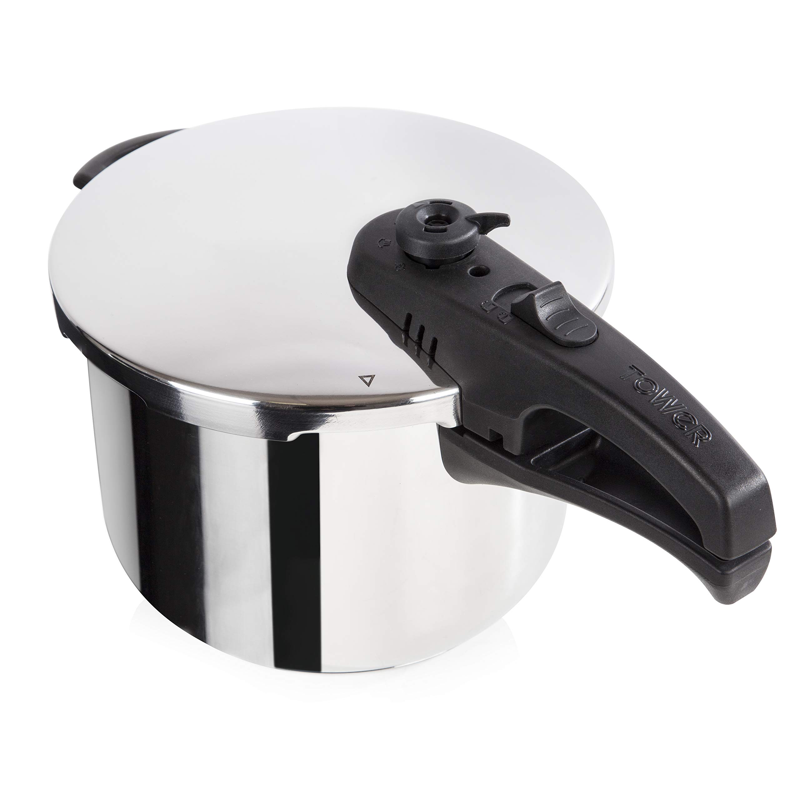Tower 6L/22cm Pressure Cooker Stainless Steel