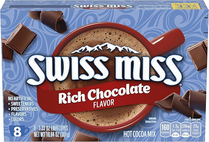 Swiss Miss Hot Cocoa Mix Rich Chocolate Flavor 1.98kg