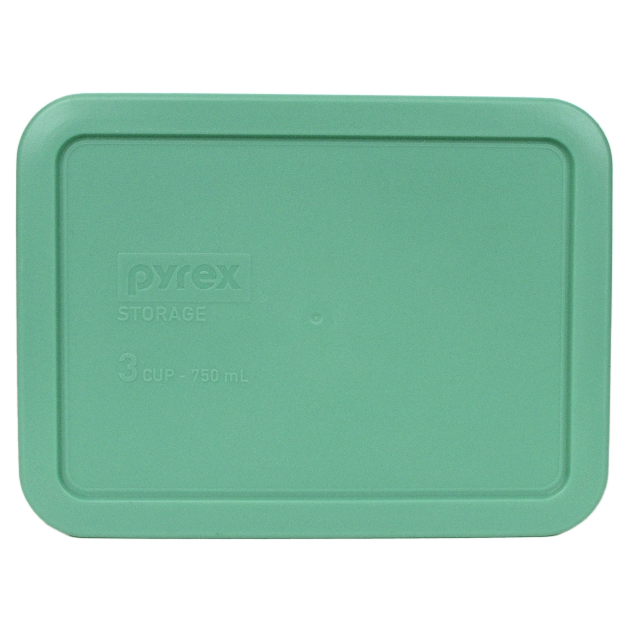 Pyrex Replacement Lid 7210-PC Light Green Rectangle Cover For Pyrex 7210 3-Cup Dish (Sold Separately) | Bakeware