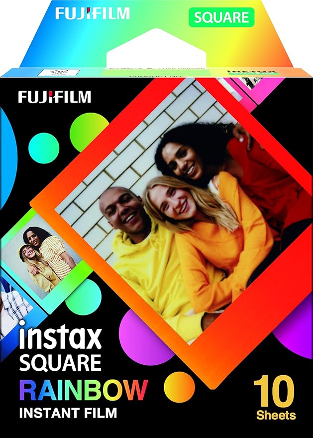 Fujifilm Instax Mini Rainbow Film - 10 Exposures
