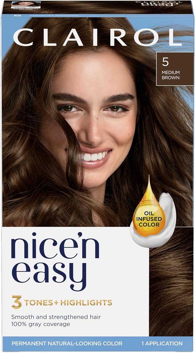 Clairol Nice 'n Easy Permanent - 5 Medium Brown