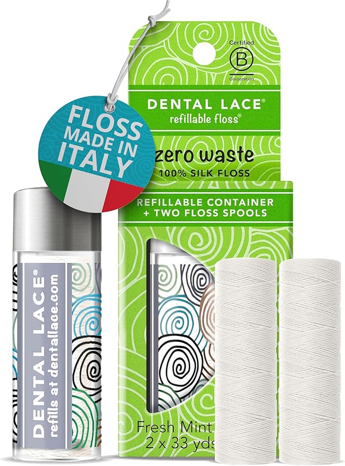 Dental Lace Floss Grey