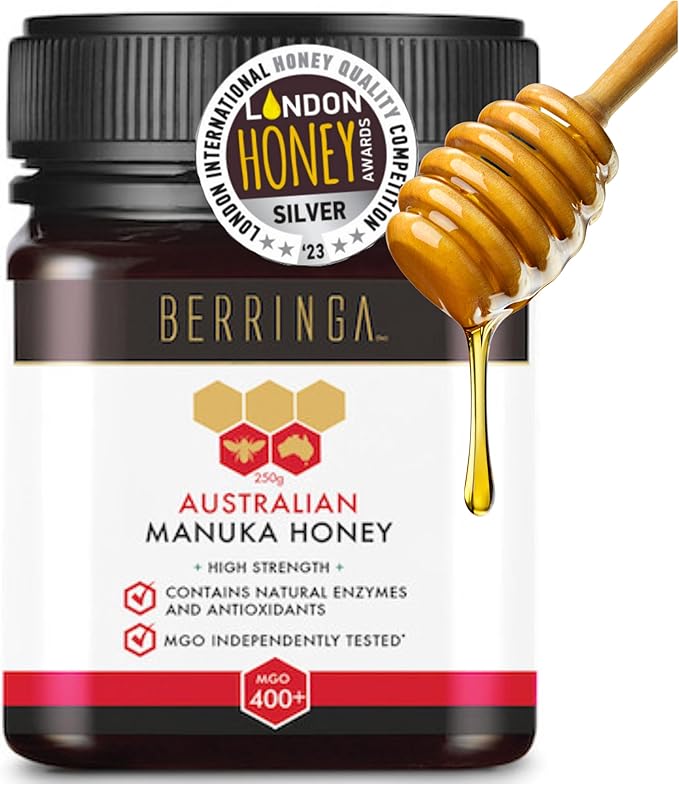 Berringa Manuka Honey 400+ MGO 250g