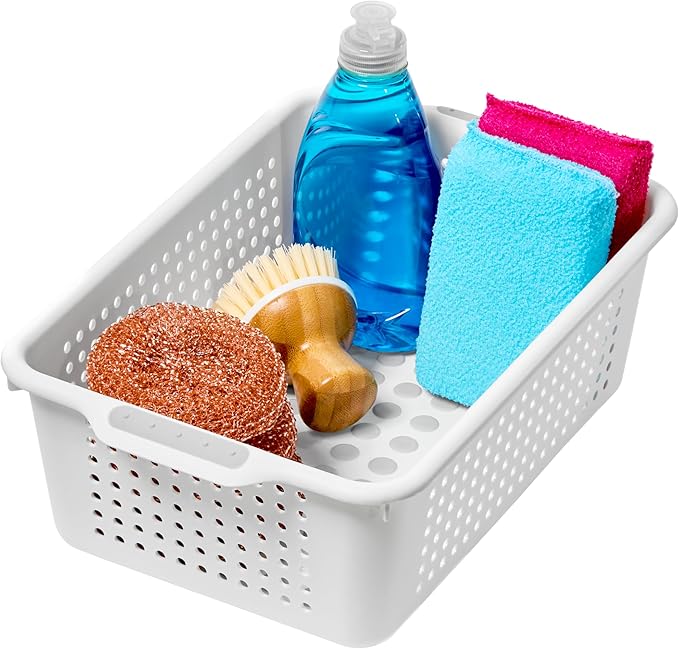 Madesmart Small Storage Basket White