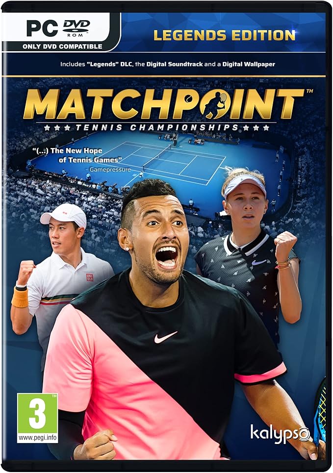 Matchpoint: Tennis Championships Legends Edition PC Game