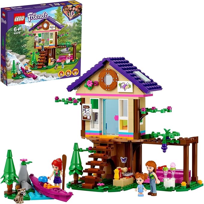 LEGO Friends Forest House 41679 Building Kit Forest Toy with A Tree House Great Gift for Kids Who Love Nature New 2021 326 Pieces