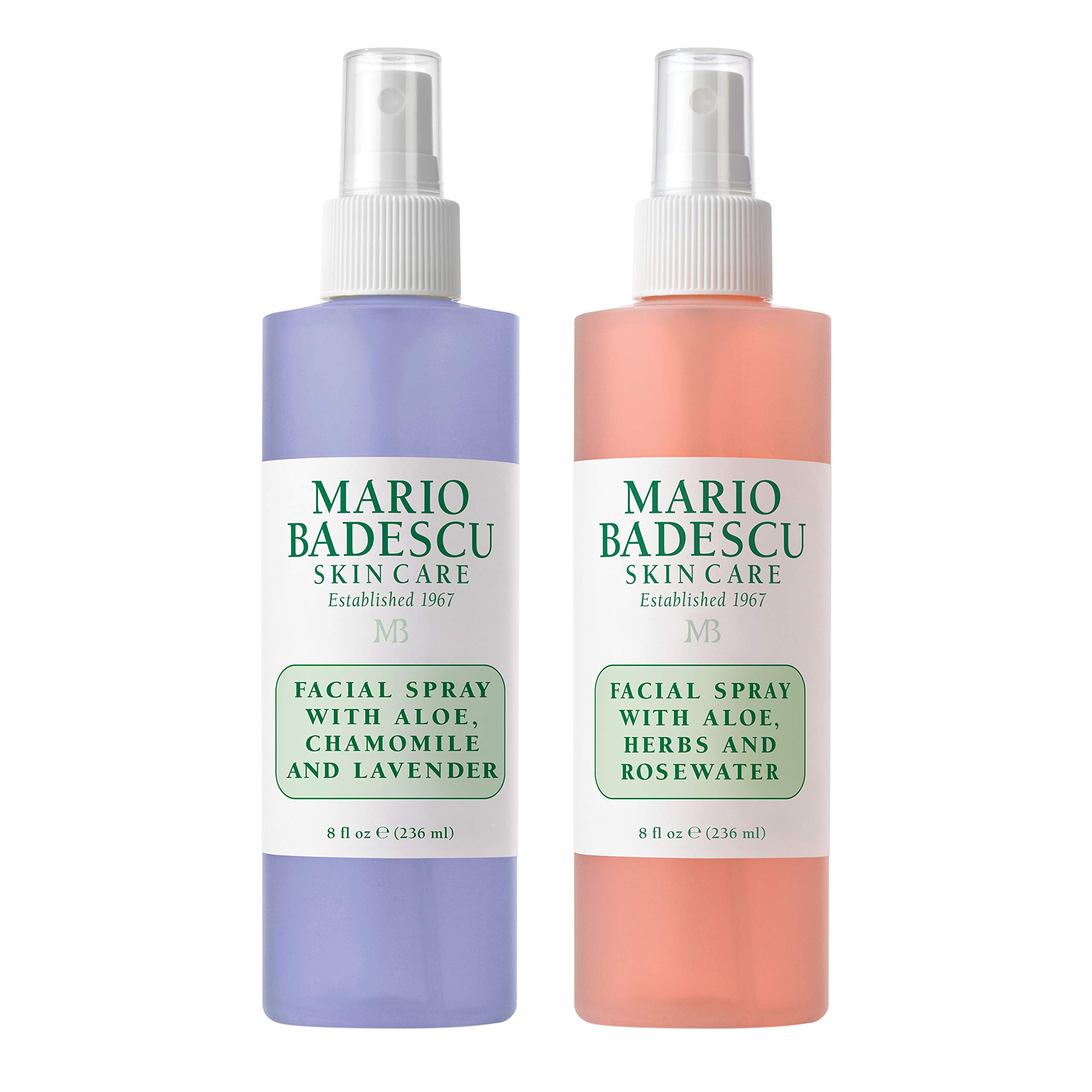 Mario Badescu Facial Spray Rosewater and Lavender Duo