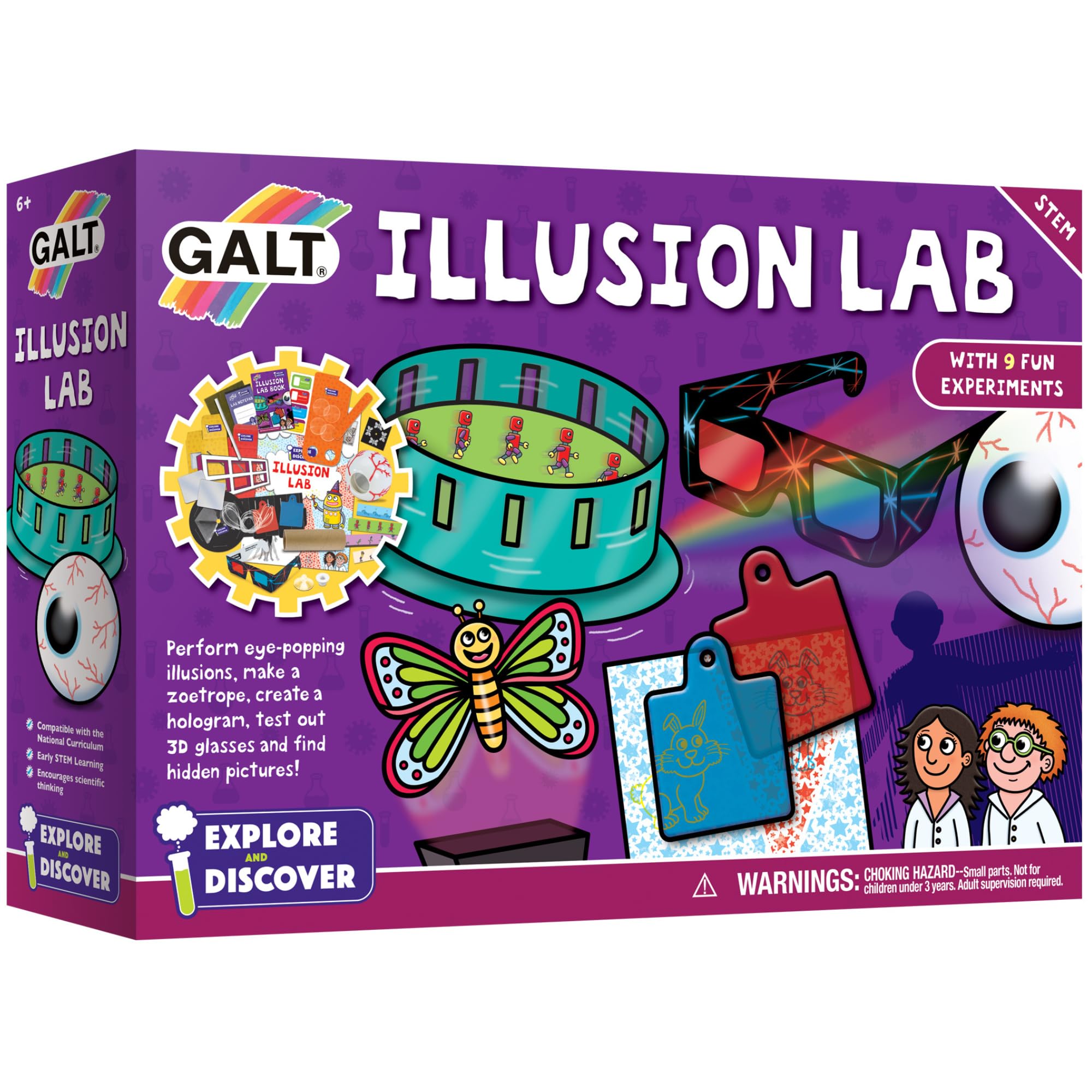 Galt Illusion Lab Science Kit