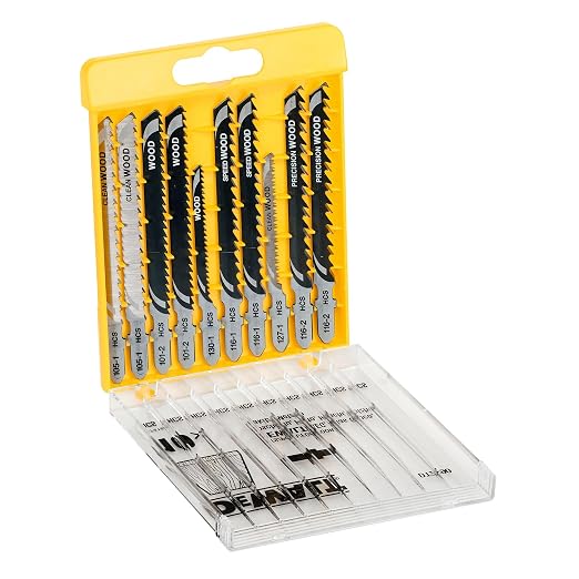 DeWalt Dt2290-qz Jigsaw Blade Set 10 Units Silver