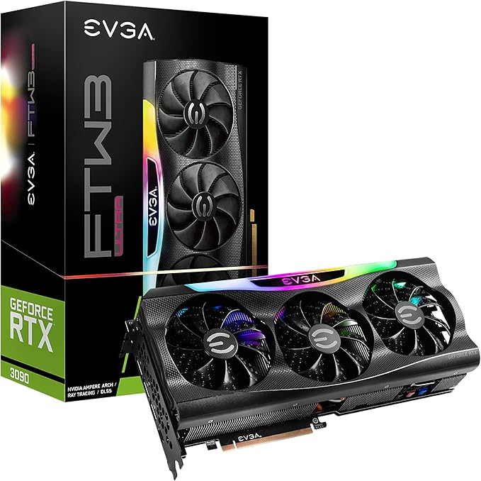 EVGA RTX 3090 FTW3 Ultra Gaming 24GB GDDR6X Graphics Card