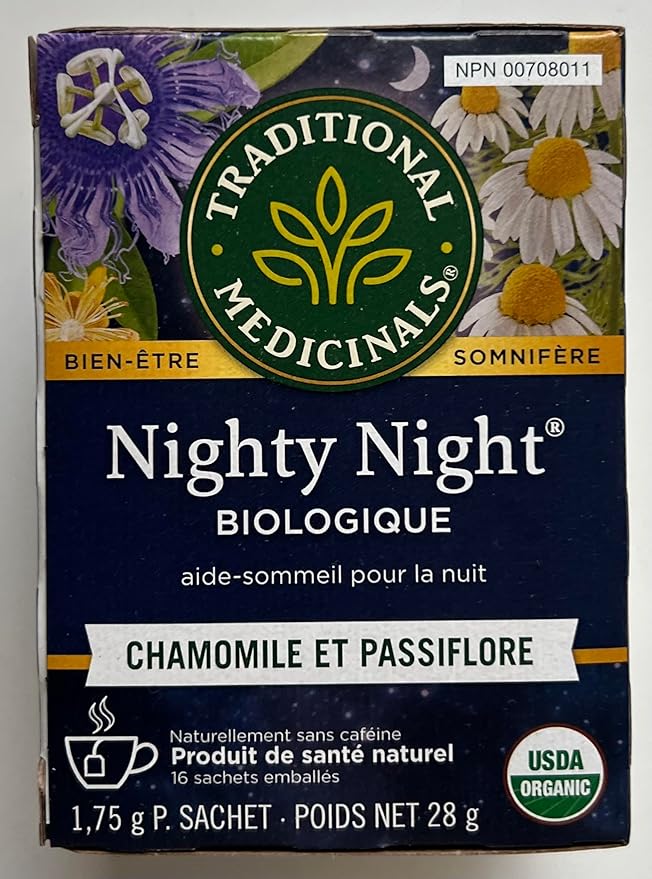 Traditional Medicinals, Organic Nighty Night Tea, 16 Bags