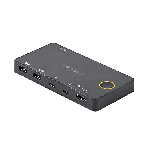 StarTech SV221HUC4K 2 Port USB-A/HDMI/ USB-C KVM Switch