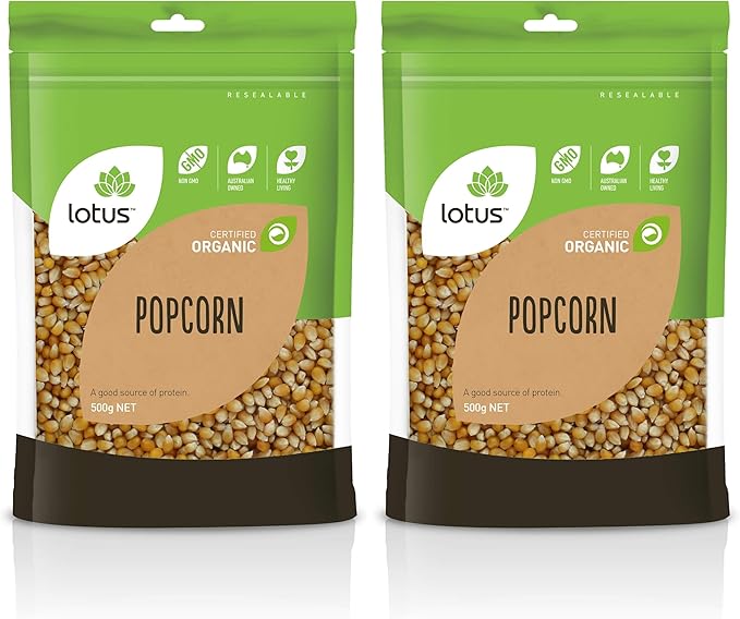 Lotus Organic Popcorn, 500 G