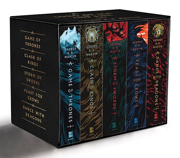 A Game of Thrones: The Story Continues: A Complete Boxset of Books 1–4 (A Song of Ice and Fire) by George RR Martin