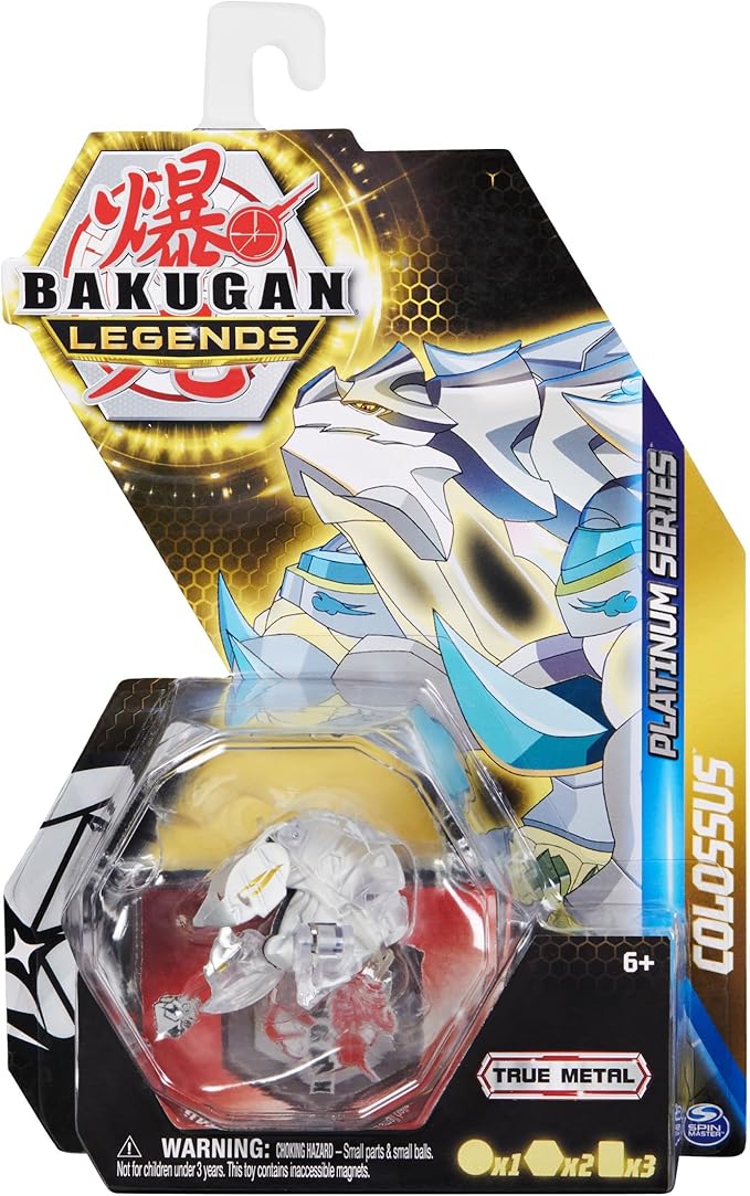 Bakugan: Legends Platinum Series - Colossus (Diamond/Clear)