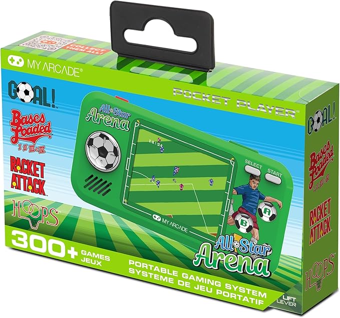 My Arcade - Micro Player All Star Arena Sports Console 300 Games - Multicoloured