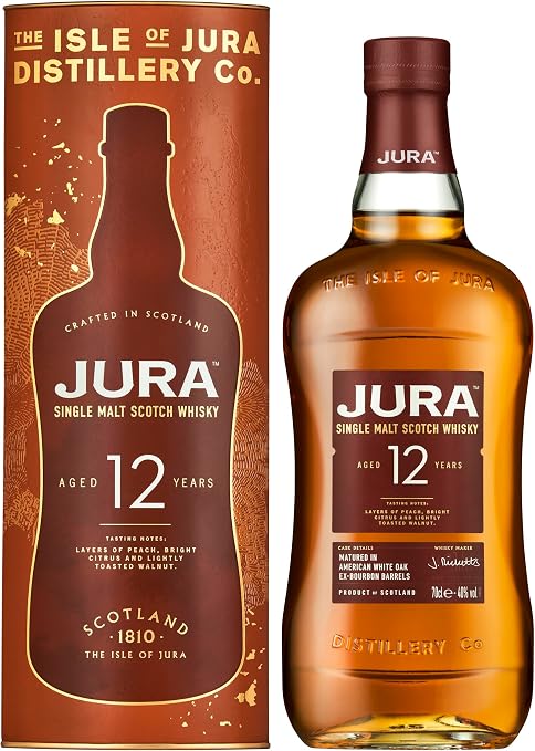 Jura 12 Year Old Single Malt Scotch Whisky 700ml