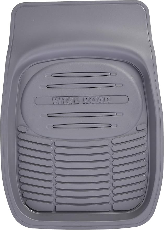 Carfit Grey Rubber Car Mud Snow Mat 1 Piece Front | Premium Car Care
