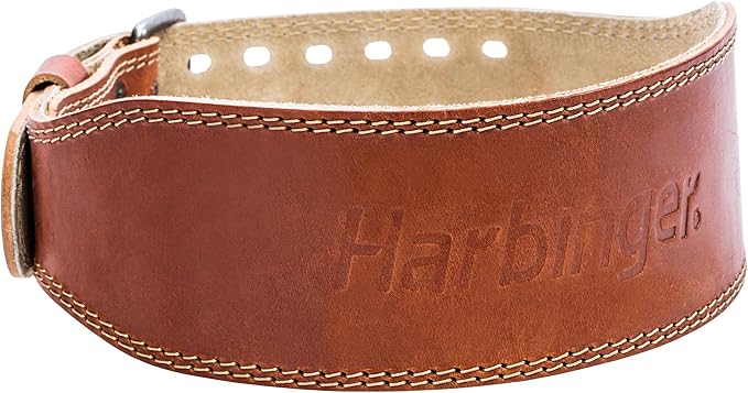 Harbinger 6" Oiled Leather Belt - X-Large