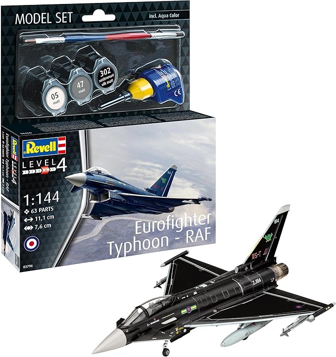 Revell 1/144 Eurofighter Typhoon - RAF Model Set