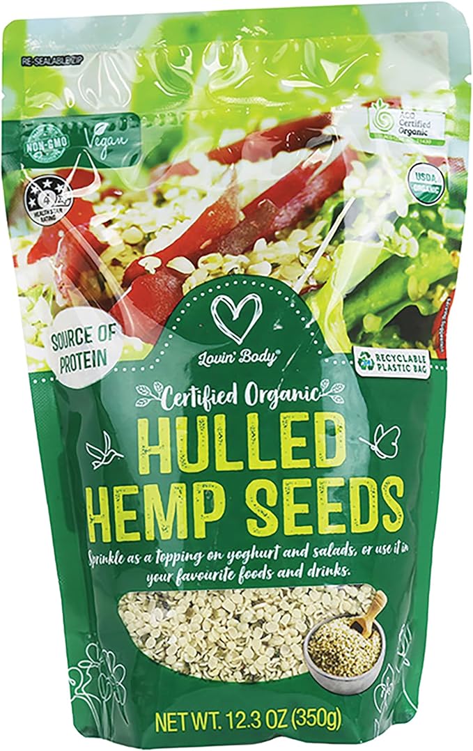 Chef's Choice Organic Hulled Hemp Seed 350 G
