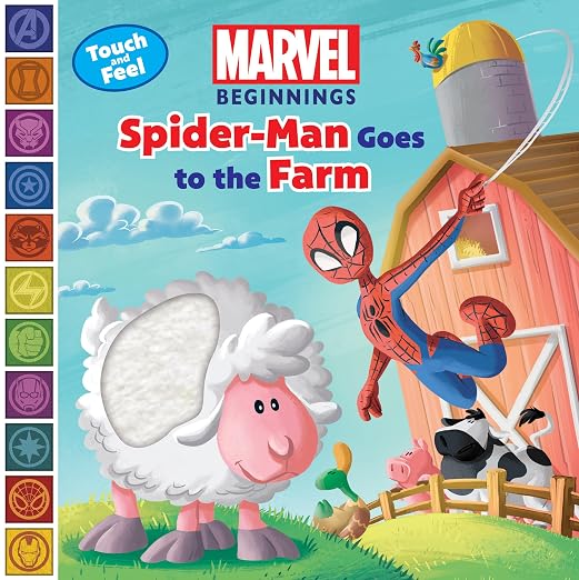 Marvel Beginnings: Spider Man Goes To The Farm by Steve Behling
