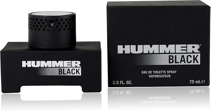 Hummer Black Eau De Toilette Spray -75ml/2.5oz