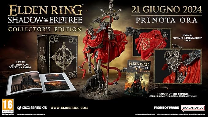 Xbox Smart Delivery Elden Ring: Shadow of The Erdtree Collector ́s Edition Red