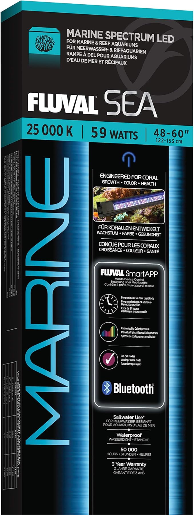 Fluval Marine Spectrum Bluetooth LED 3.0 Light 115-145 cm