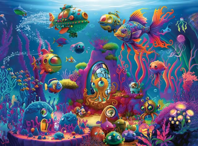 Ravensburger - Alien Ocean 150 Piece Puzzle