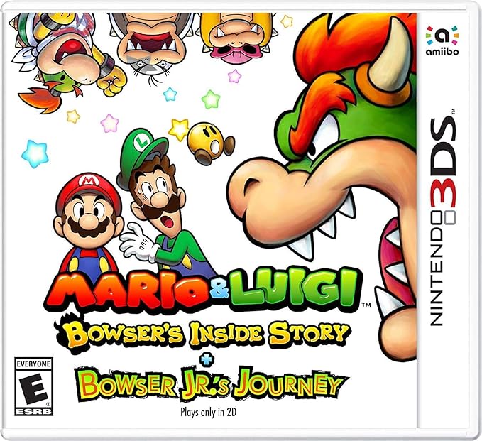 Mario & Luigi Bowser's Inside Story + Bowser Jr.'s Journey 3DS Game