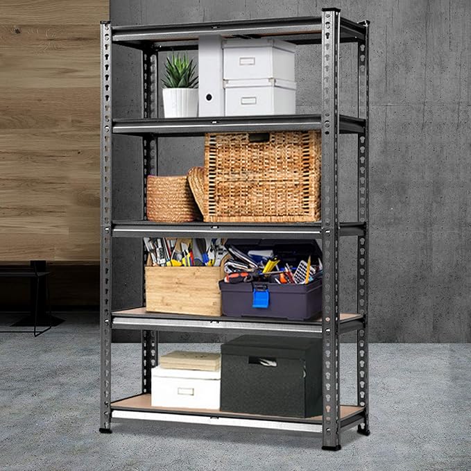 Giantz 1.5m Metal Steel Warehouse Shelving Racking Garage Storage