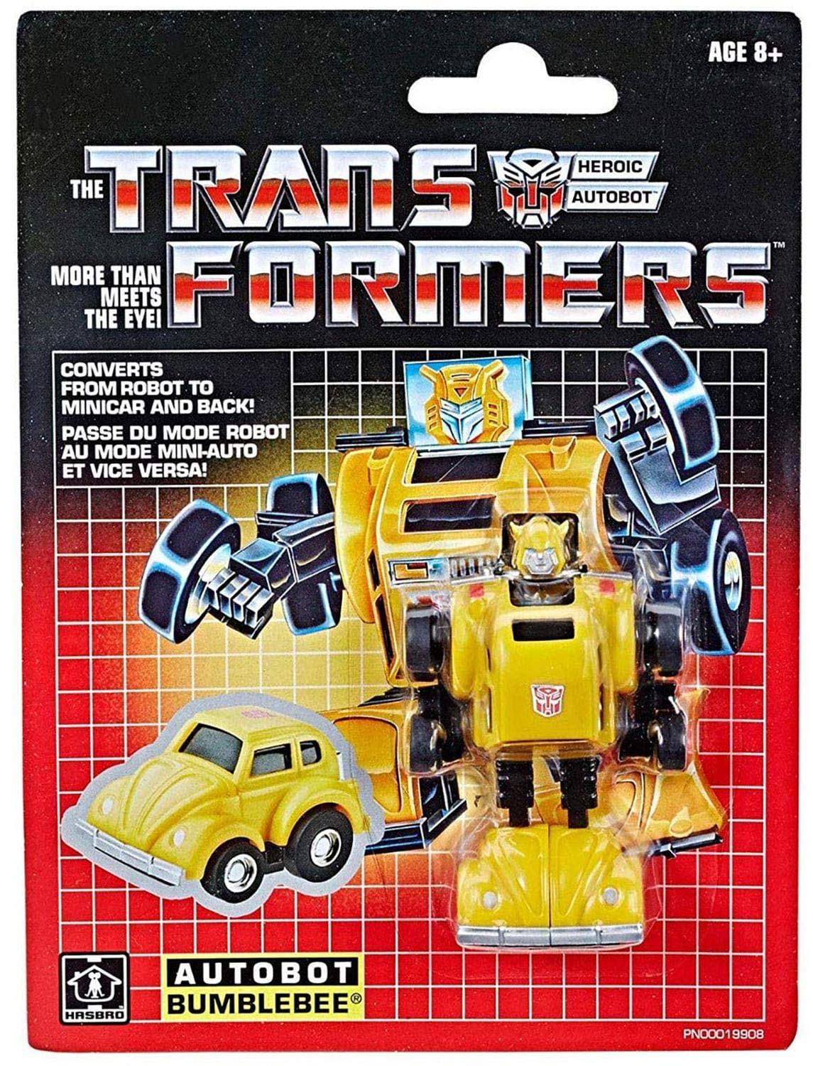 Transformers G1 Reissue Bumblebee Exclusives 7.6cm Action Figure