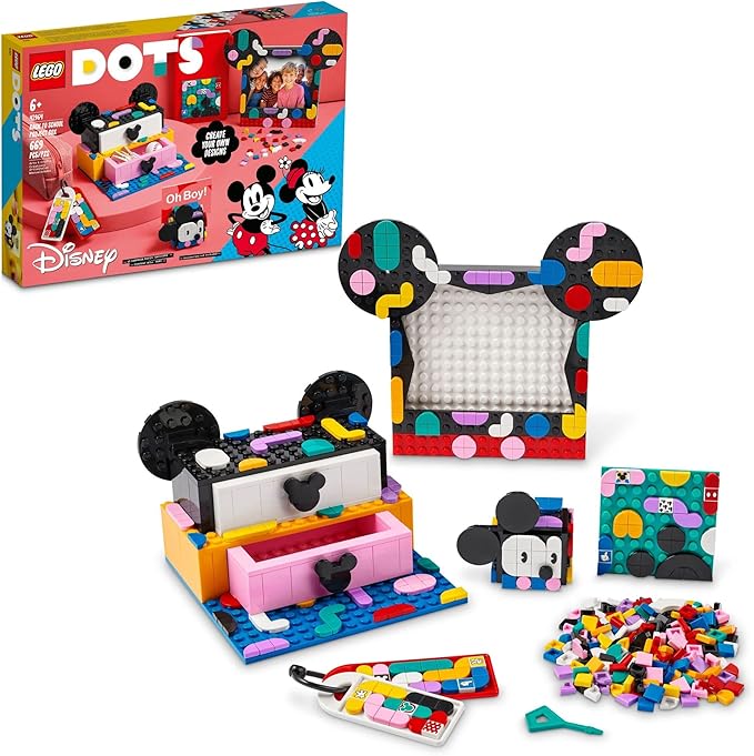 LEGO 41964 Mickey Mouse & Minnie Mouse Back-to-school Project Box - Dots