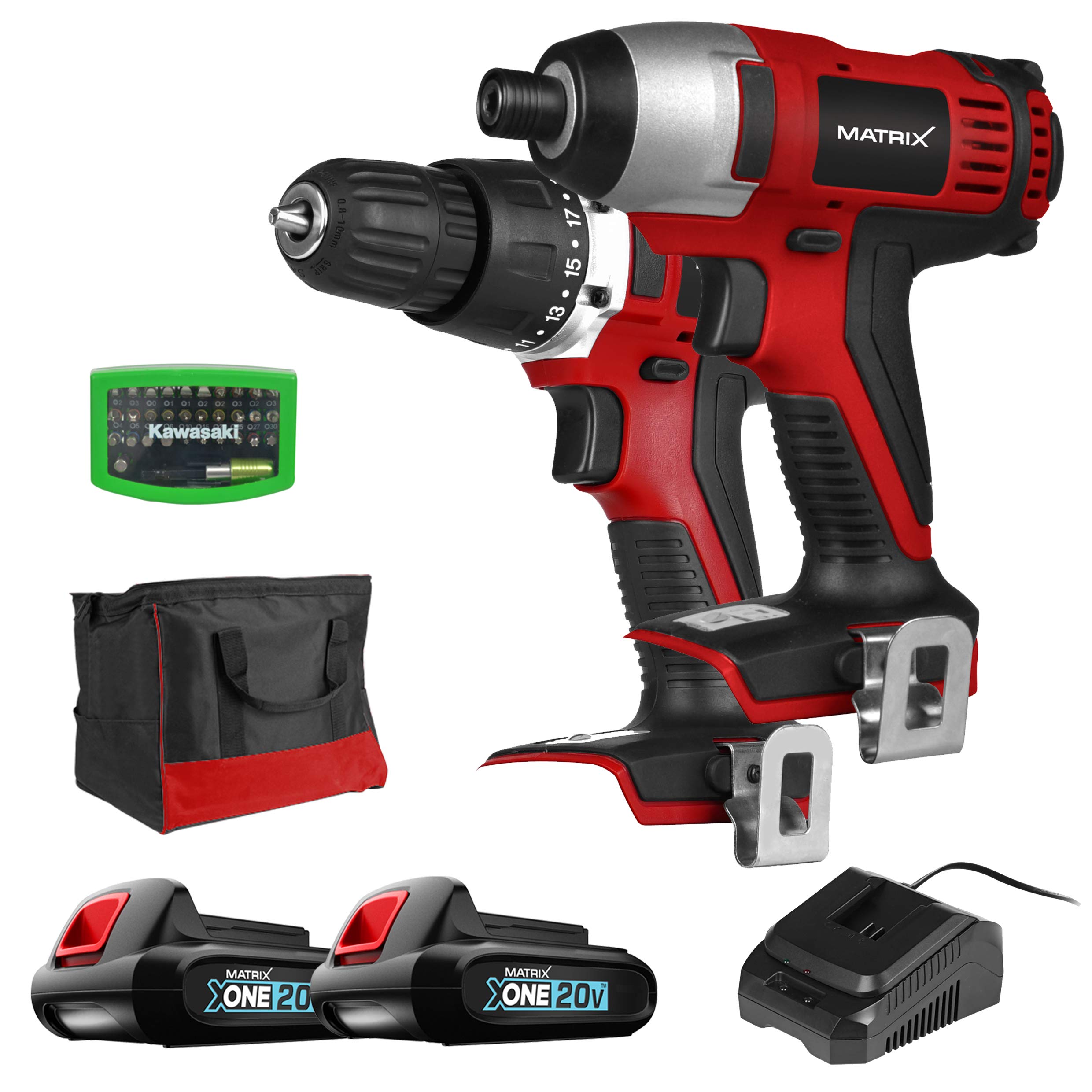 Matrix 20V X-One Drill and Impact Driver Combo Kit