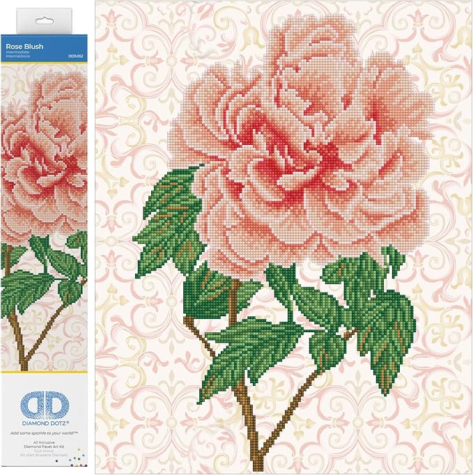 Rose Blush - Diamond Art Kit - DD9.052 - Diamond Dotz