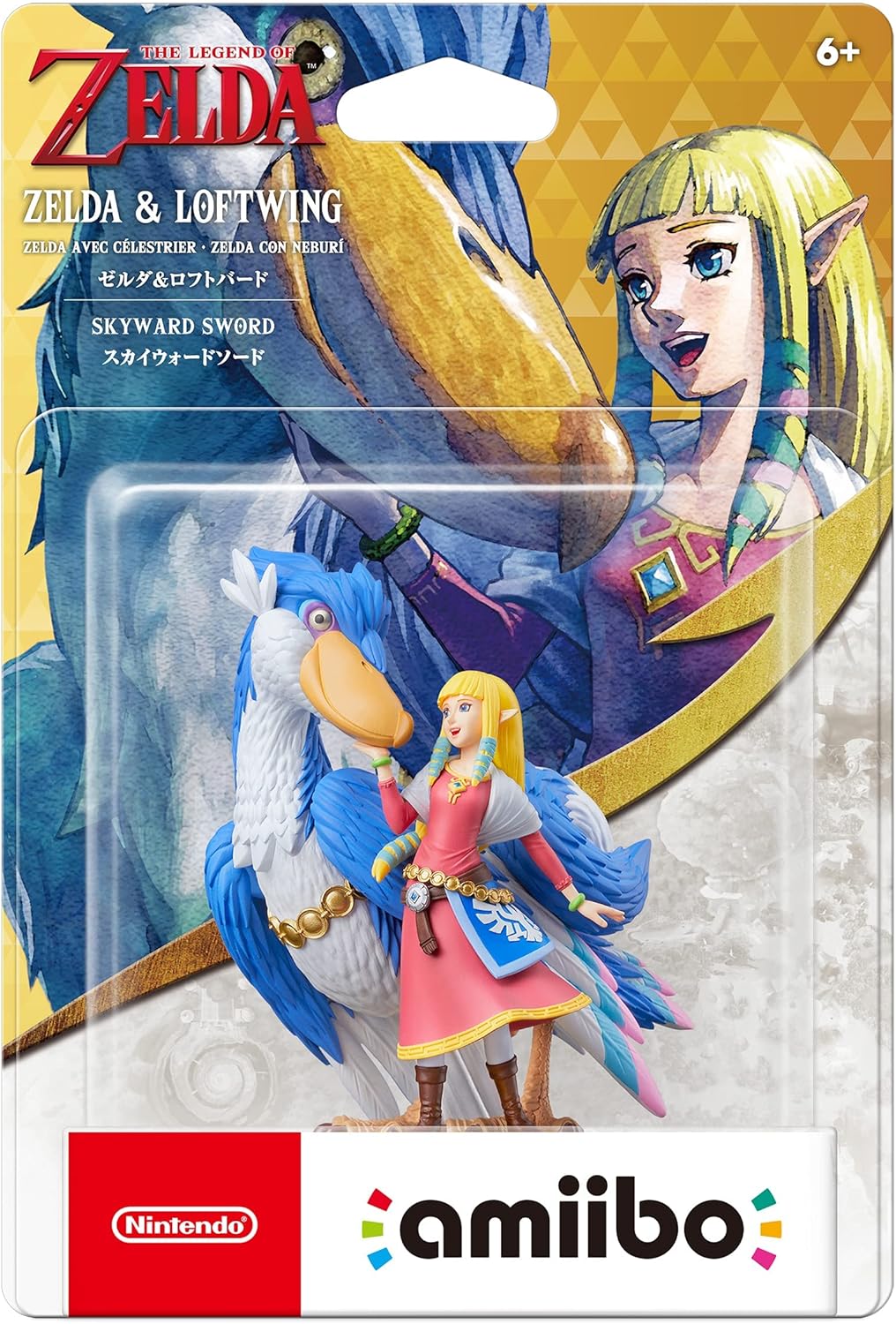 Nintendo Amiibo Zelda & Loftwing Figure (The Legend of Zelda: Skyward Sword)