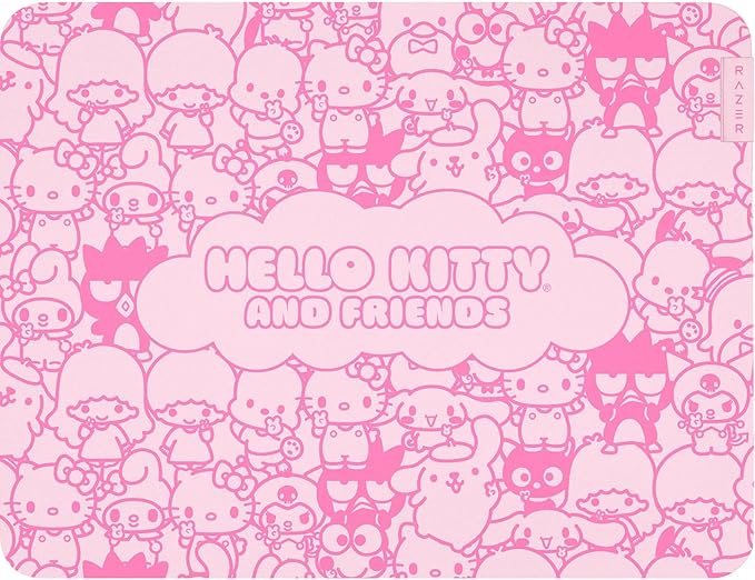 Razer Gigantus V2 Soft Gaming Mouse Mat, Medium, Hello Kitty and Friends Edition