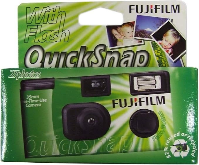 Fujifilm Superia Xtra 400 VV Type 27 Exposures QuickSnap Disposable Camera with Flash