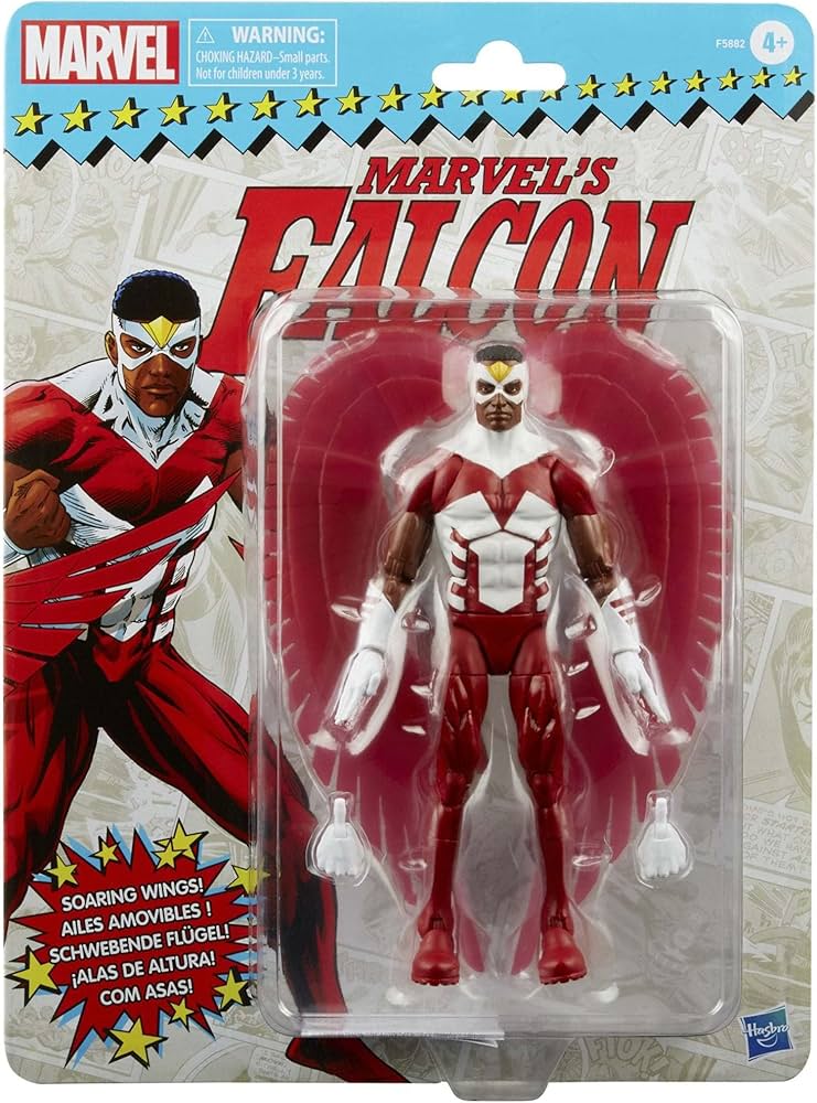 Marvel Legends Series Retro Falcon Action Figure