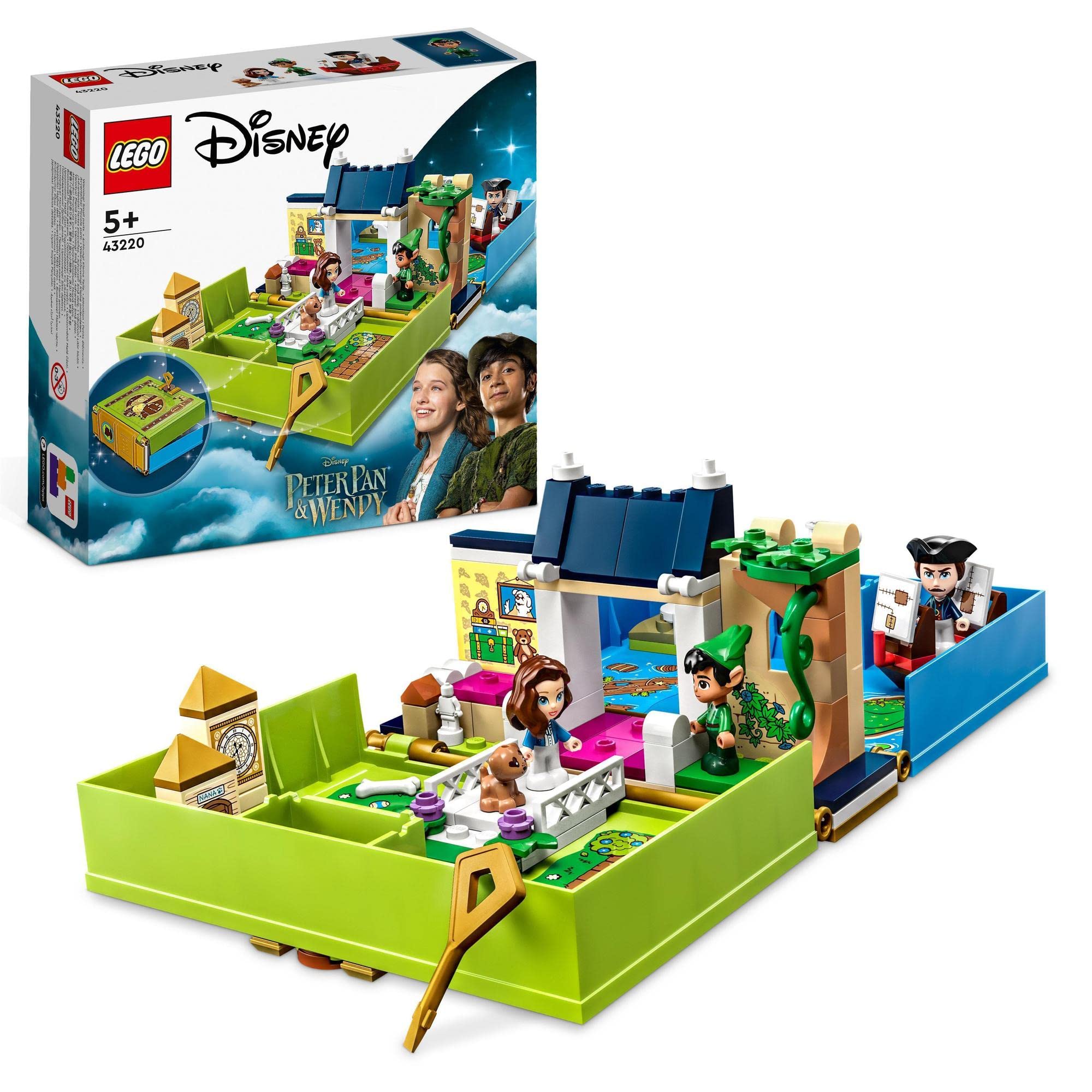LEGO 43220 Disney Peter Pan & Wendy's Storybook Adventure