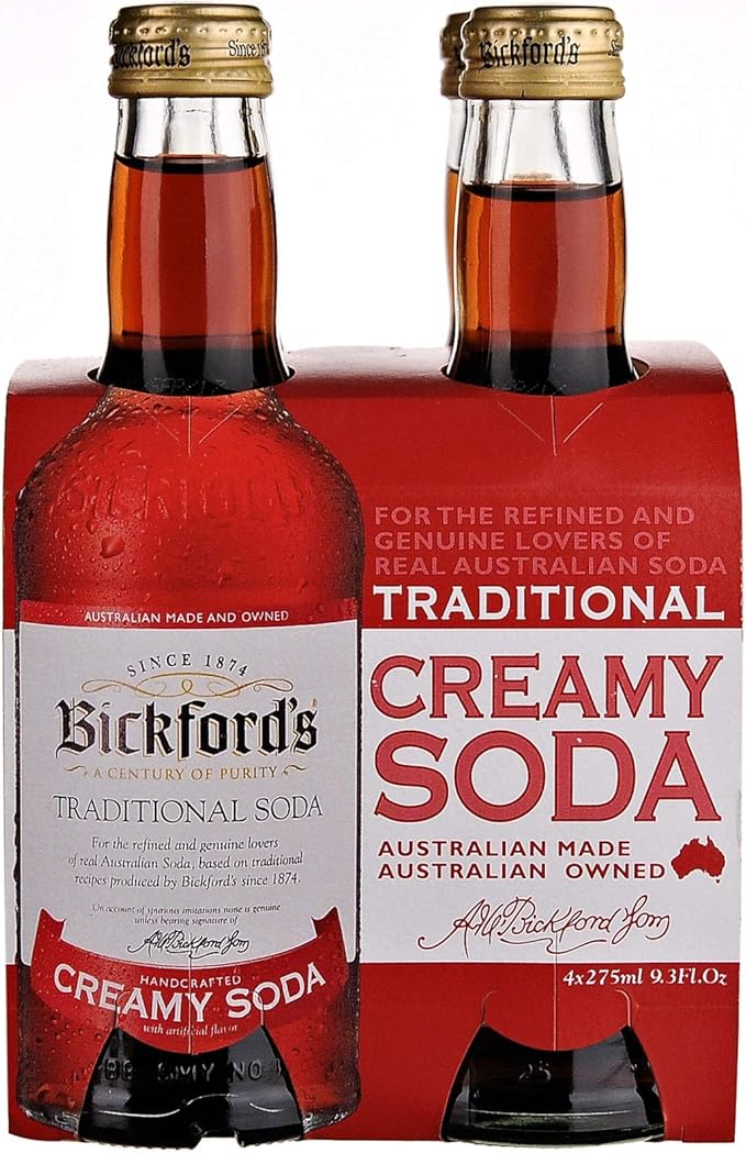 Bickford's Creamy Soda Traditional Soda, 275ml