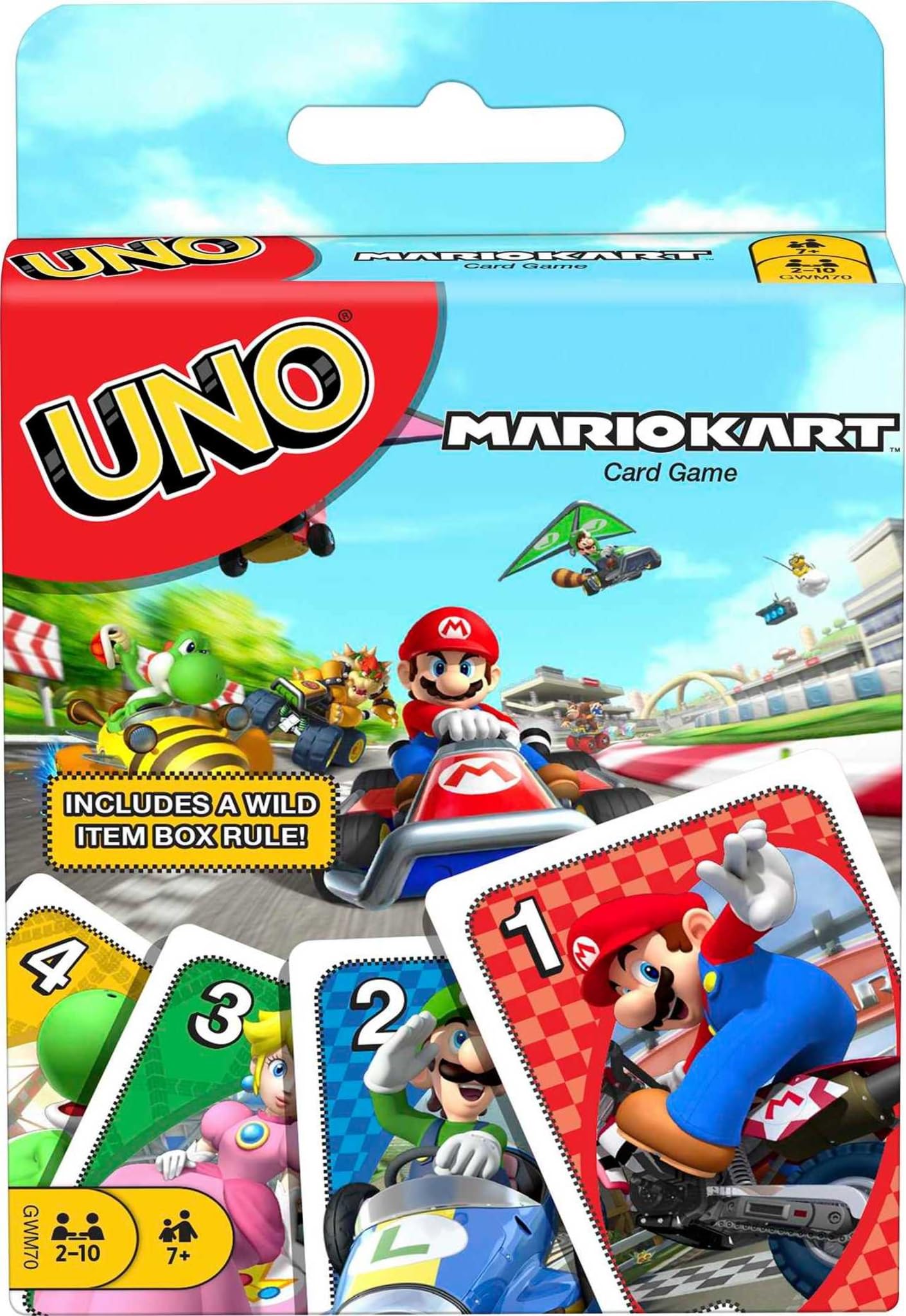 Mario Kart Uno Game