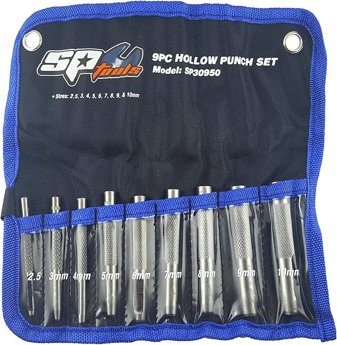 SP Tools 9pc Hollow Punch Set SP30950