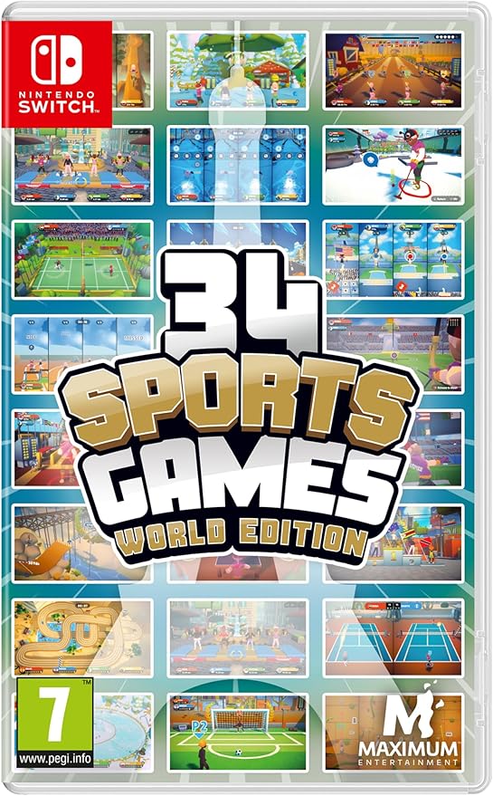 Nintendo Switch 34 Sports Games - World Edition Clear