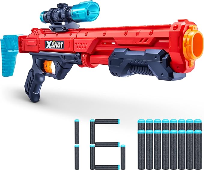 XSHOT Excel - Hawk Eye Dart Shooter -16 Darts